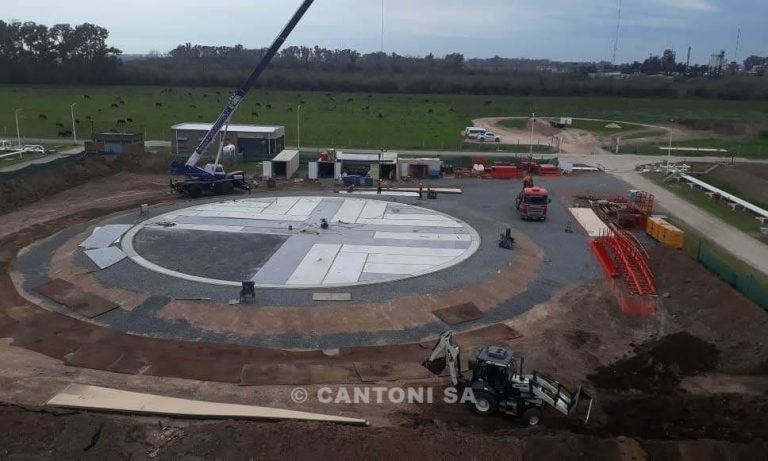 Proyecto de montaje de tanque industrial para Vitco, optimizado con el Sistema Cantoni.