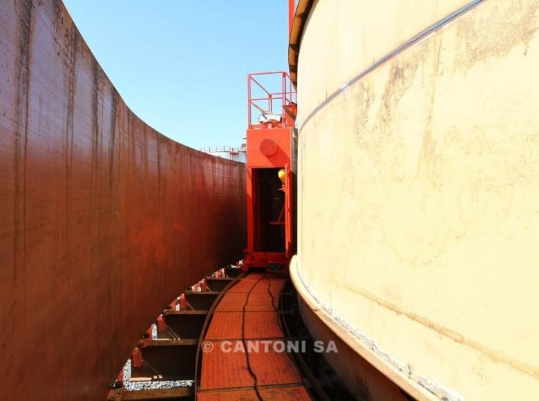 Proyecto de montaje de tanque industrial para Vitco, optimizado con el Sistema Cantoni.