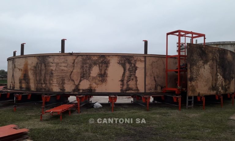 Proyecto de montaje de tanque industrial para Vitco, optimizado con el Sistema Cantoni.